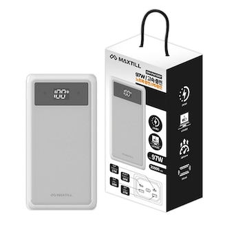 MAXTILL PD 97W <b>보조</b><b>배터리</b> GM-PW3097 30000mAh