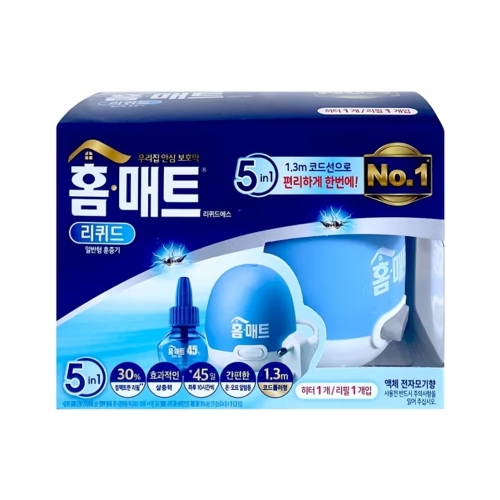 홈매트 리퀴드 살충제 코드 훈증기 + 리필 29ml 1개_이미지