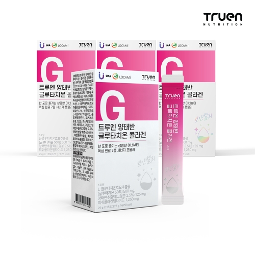트루엔 양태반 글루타치온 콜라겐 15포 (4개)_이미지