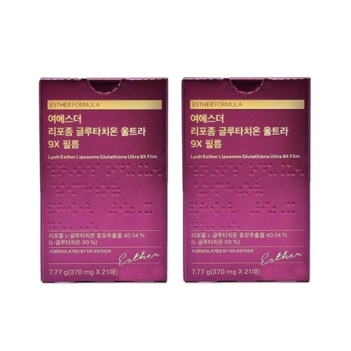 에스더포뮬러 여에스더 여에스더 리포좀 글루타치온 울트라 9X 21매이미지입니다. 누르면 해당 게시물로 새창이동합니다.