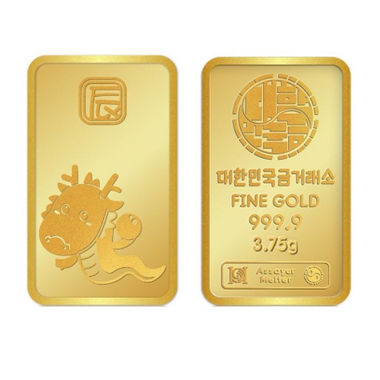 12지신 용 골드바 3.75g