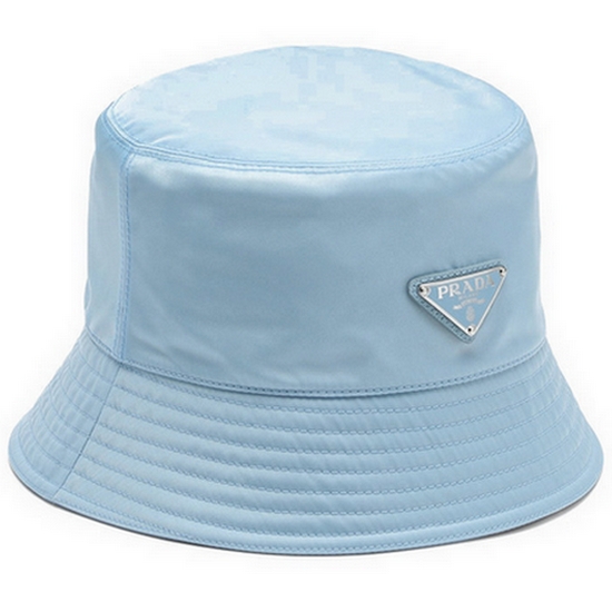 프라다 리나일론 버킷 햇 1HC137 2DMI (F0076, 셀레스트)
