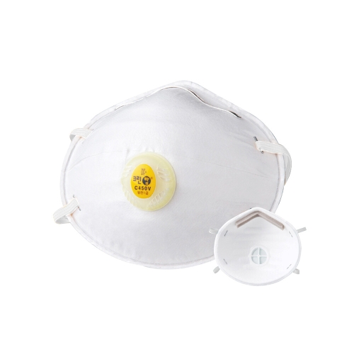 크린탑 C450V 1급 배기밸브 방진마스크 (1매)_이미지