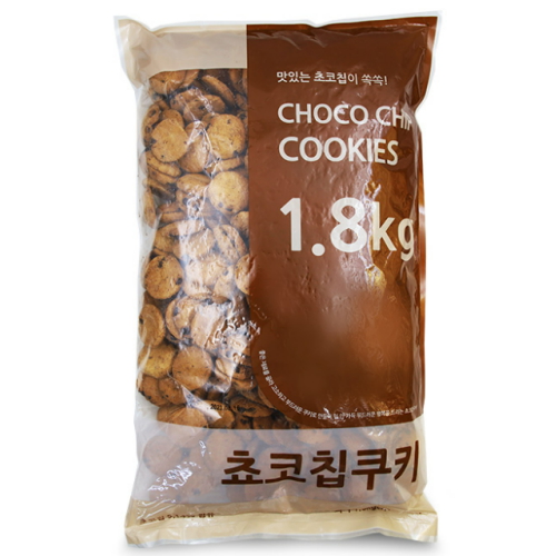 신흥제과 초코칩 쿠키 1.8kg (4개)_이미지