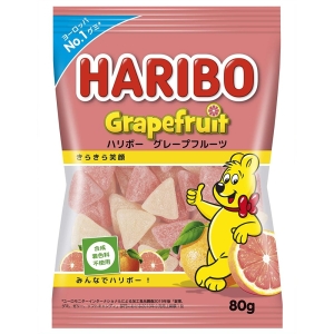 하리보 자몽 과즙 젤리 80g 8봉_이미지