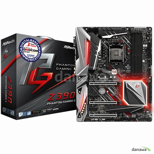 ASRock Z390 Phantom Gaming 6 디앤디컴