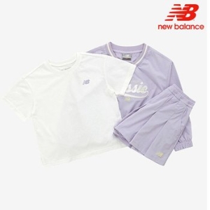  뉴발란스키즈 여아 우븐 셋업 (NK9YE3102G)