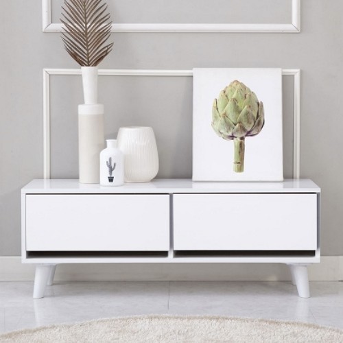 블랑누보 로티 서랍 낮은 거실장 1000