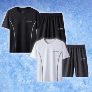 오너클랜 기능성 쿨 반팔 티셔츠 반바지 헬스 운동 트레이닝복 런닝복 WFLKZGX_260304 582943_WFLKZGX_260304_이미지