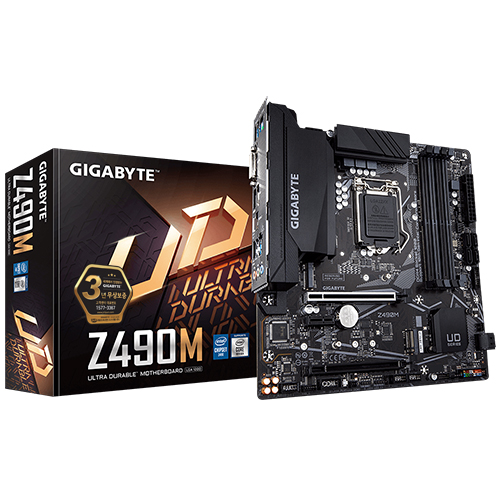 GIGABYTE Z490M 듀러블에디션 제이씨현_이미지