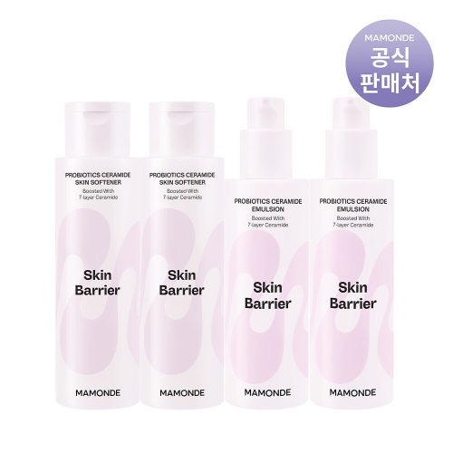 마몽드 프로바이오틱스 세라마이드 스킨 소프너 200ml+에멀전 150ml (2개)_이미지