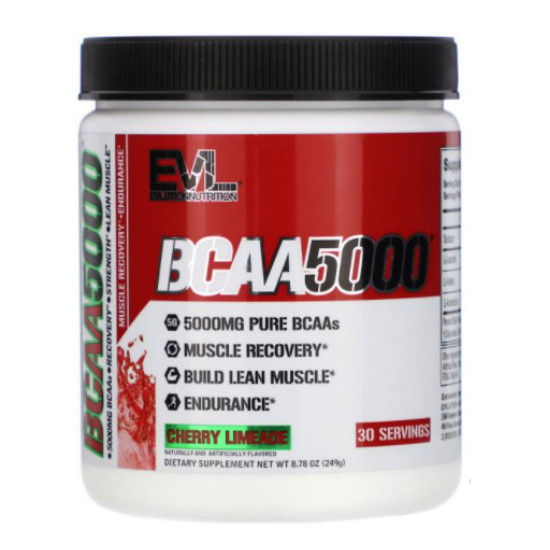 EVLution BCAA 5000 체리 라임 249g