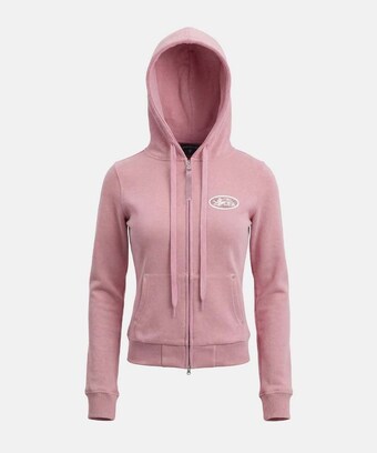 배드블러드 남녀공용 후드 집업 Mystic Capsule Slim Fit w-hde26-019 Pink M