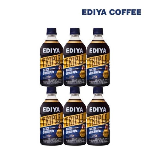 이디야 트리플 아메리카노 500ml (6개)