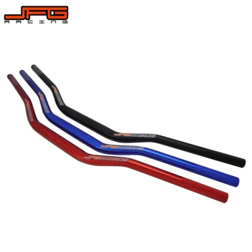 혼다 JFG 오토바이용 알루미늄 핸들 바 KTM 스즈키 야마하 가와사키 카요 피트 1 인치 22mm 7005-T6 01 빨간_이미지