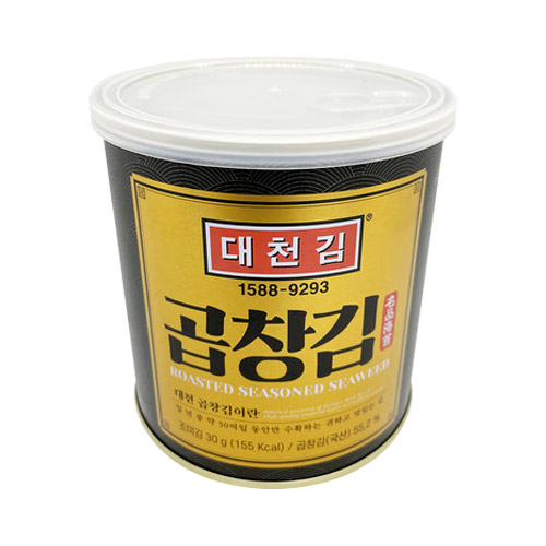 대천김 곱창김 캔김 30g (1개)_이미지