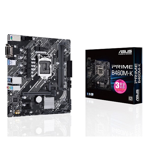 ASUS PRIME B460M-K STCOM  메인보드 팝니다 (빽패널 없음)