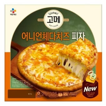 CJ제일제당 고메 어니언체다치즈 <b>피자</b> 325g