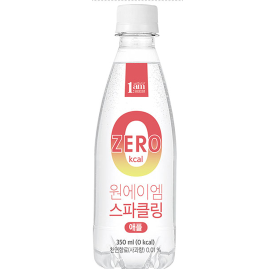 푸드나무 원에이엠(1am) 스파클링 애플 350ml (72개)