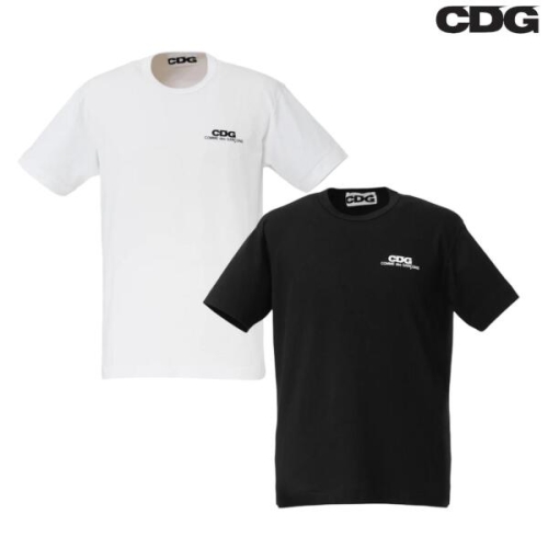  꼼데가르송 CDG 스몰 로고 반팔 티셔츠 블랙 SZ-T029-051