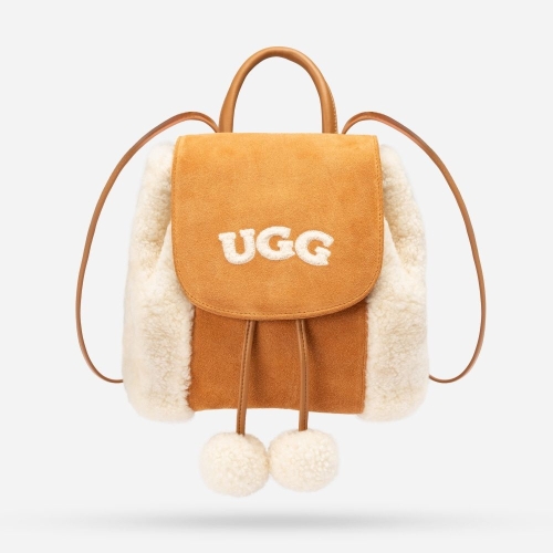  UGG 오즈웨어 호주 폼폼 플러피 자수로고 백팩 OZB018