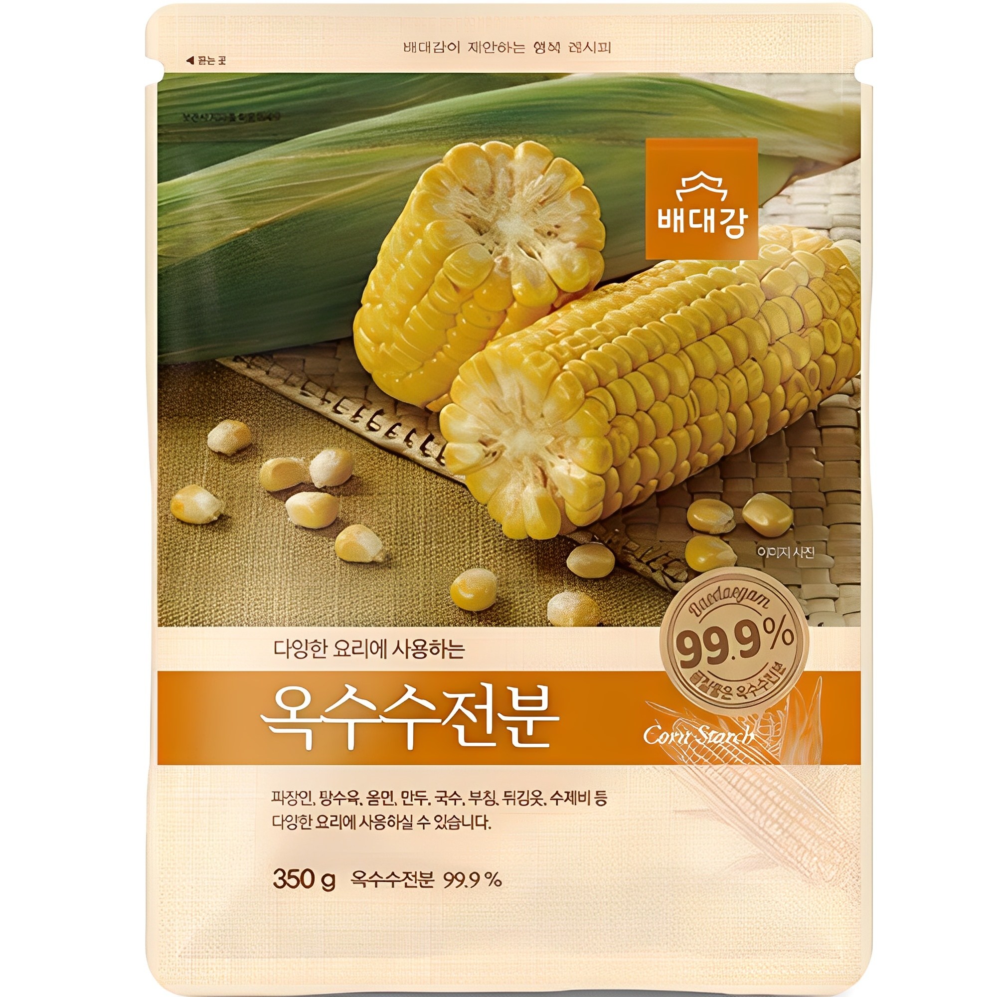  늘푸른 배대감 옥수수맛 전분 350g [1개]