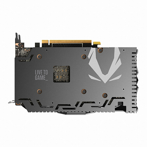 ZOTAC GAMING 지포스 GTX 1660 AMP D5 6GB 백플레이트_이미지