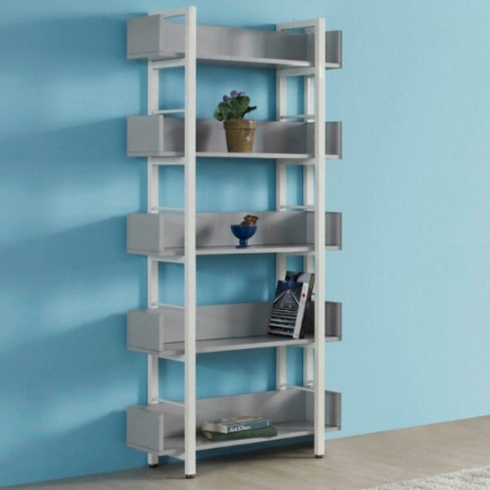 상도가구 제련공단 사각프레임 5단 철제책장 800