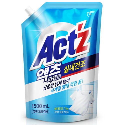 액츠 퍼펙트 실내건조 리필 1.5L (3개)_이미지
