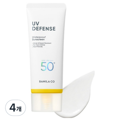 바닐라코 UV 디펜스 워터프루프 선크림 100ml (4개)_이미지