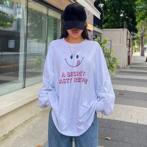 아이우먼 테이스티나염롱긴팔티 NMS622M409 빅사이즈