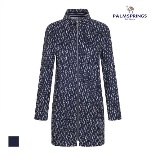 팜스프링스 팜스프링 스 스 여성 로고프린트 집업코트_SWCL231606