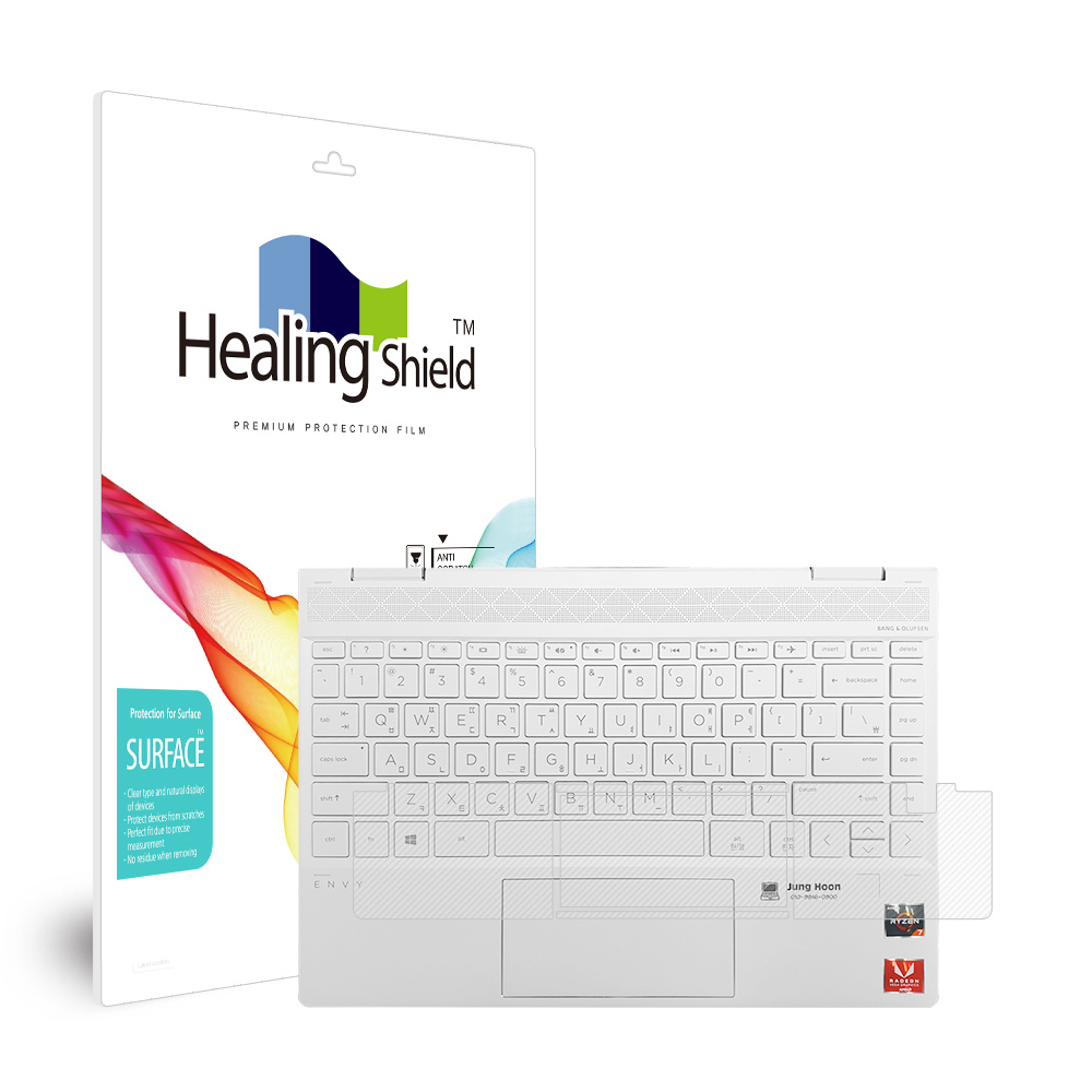 HP 엔비 X360 13-ar0153AU 무광 외부보호필름 팜레스트/터치패드 2매