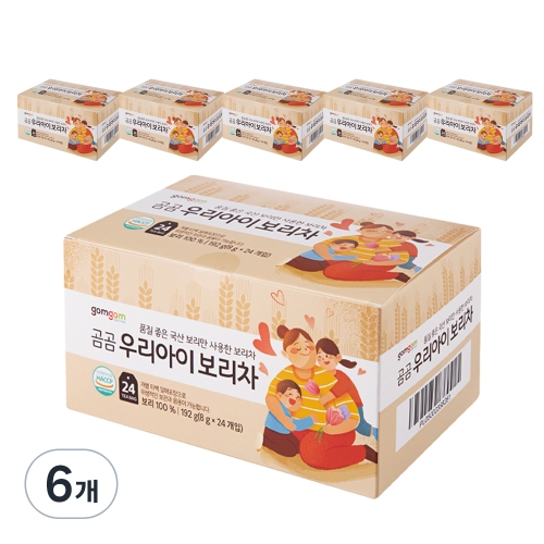 곰곰 우리아이 보리차 구수한맛 192g (6개)