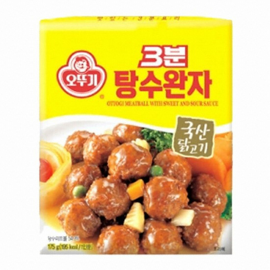 오뚜기 3분 탕수완자 150g