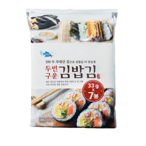코스트코 두번구운 김밥김 33g (7봉)_이미지