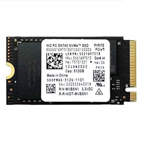 Western Digital WD SN740 M.2 2242 NVMe 벌크이미지입니다. 누르면 해당 게시물로 새창이동합니다.