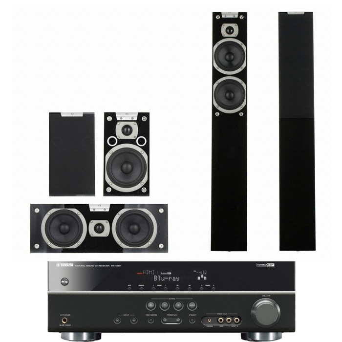 오디오벡터 Ki3 5.0채널 + 야마하 AV리시버 (RX-V367)_이미지