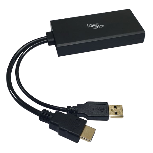 라인업시스템 LANSTAR HDMI 2.0 to DisplayPort 1.2 변환 컨버터 (LS-HD2DP)_이미지