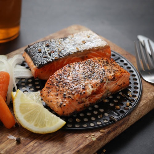 덕우수산 연어미식회 올리브페퍼 연어 스테이크 100g (3개)_이미지