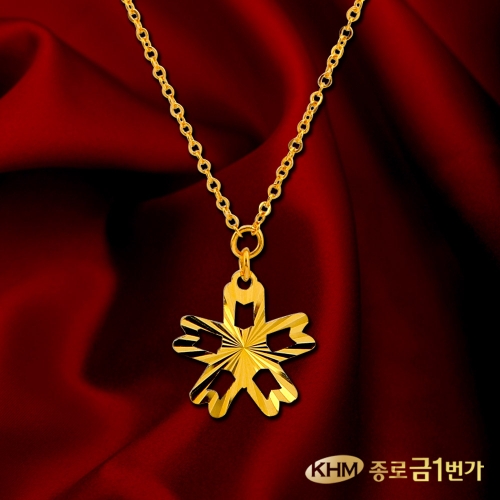 종로금1번가  [체리블라썸] 순금 목걸이 3.75g [1개]