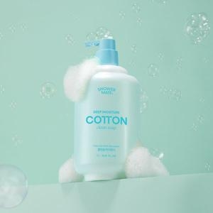 애경 샤워메이트 딥모이스처 코튼 바디워시 클린솝향 1L (1개)