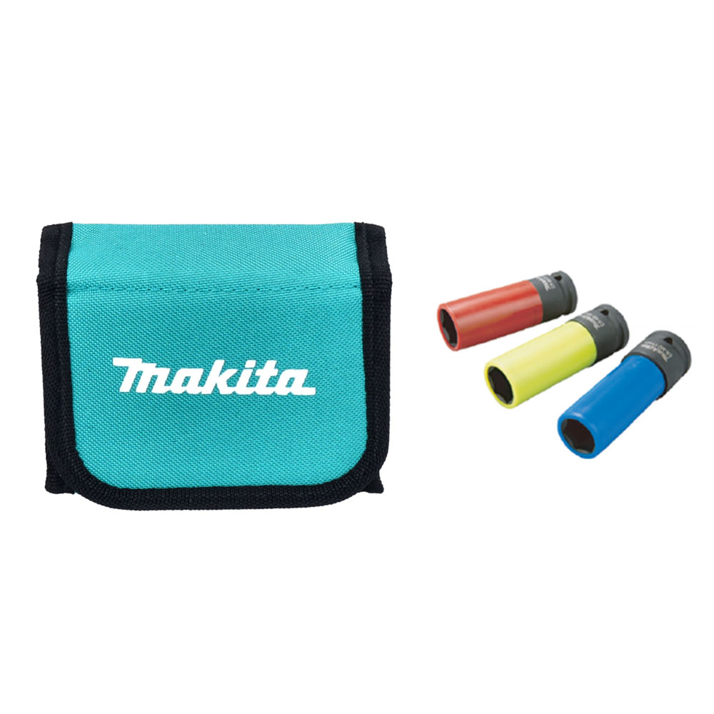 휠너트전용 임팩 딥소켓 E-12354 (3pcs)