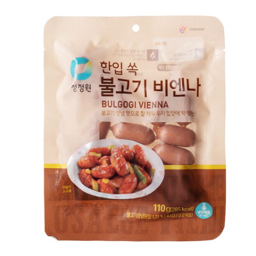 한입 쏙 불고기 비엔나 110g