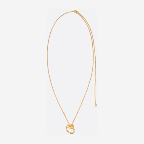 샬롯 슈네이 실버 925 골드 코팅 목걸이 21CO027VER