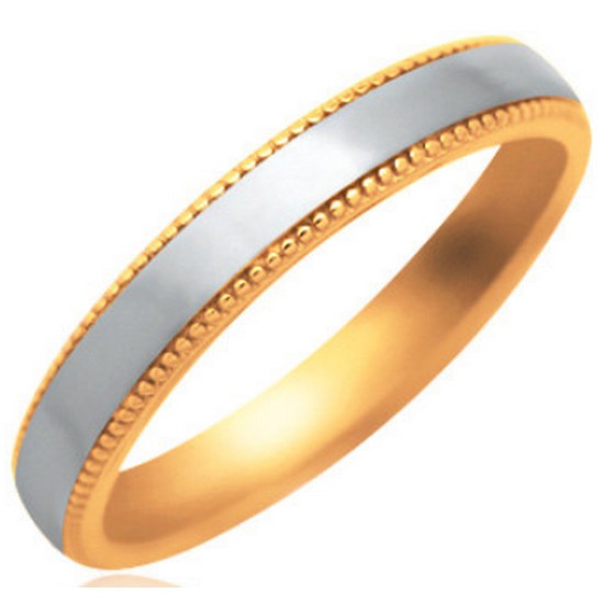 브리앙 14K 밀그레인 반지