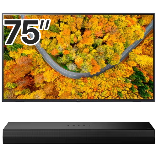 LG전자 울트라HD 75UR642S0NC (벽걸이+사운드바, S20A)_이미지