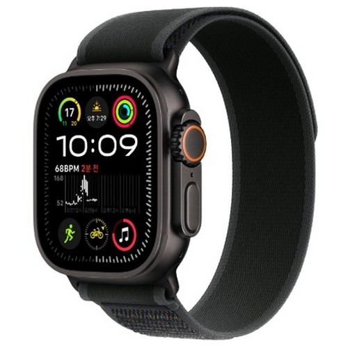 APPLE 워치 울트라2 49mm Cellular 블랙 티타늄 (트레일루프)_이미지