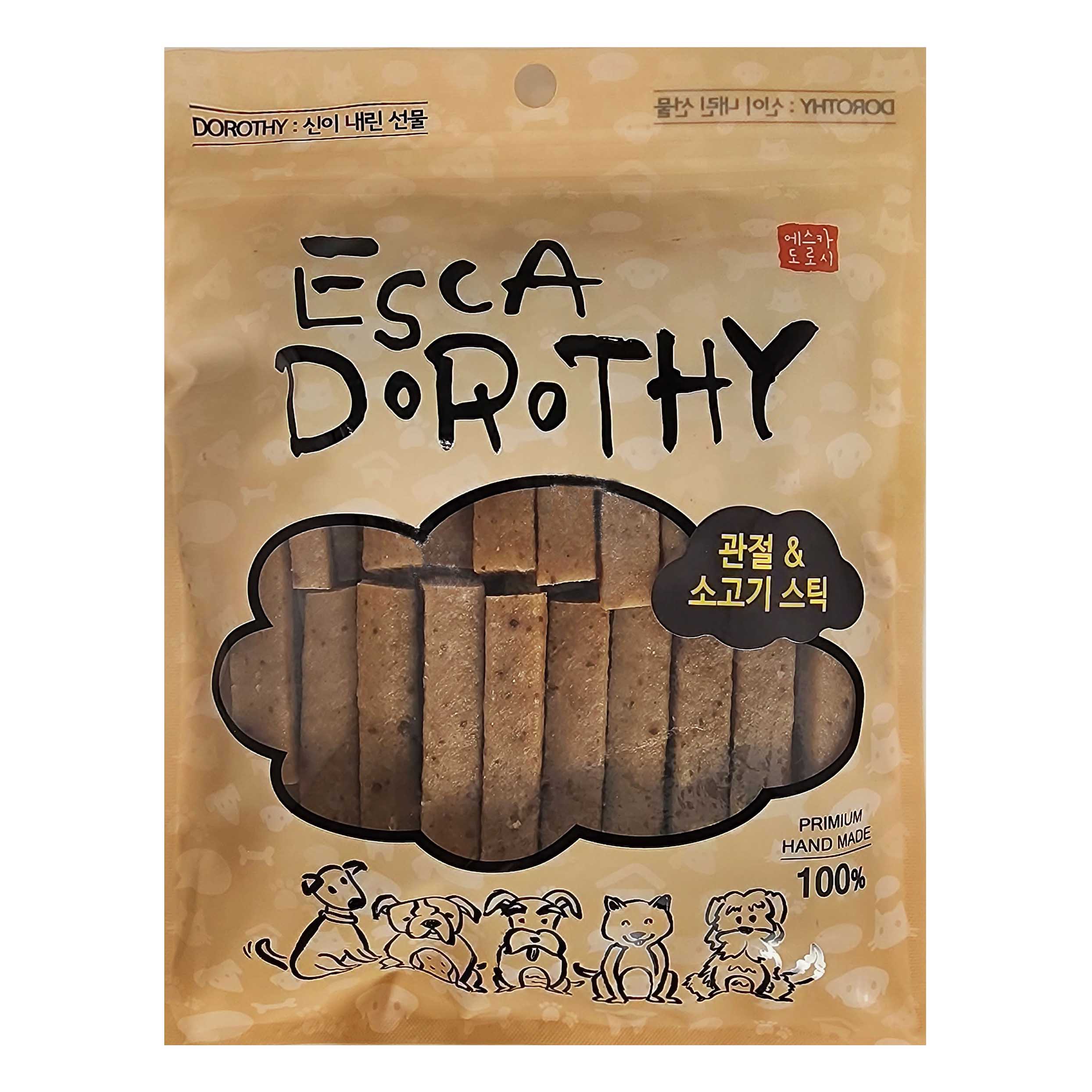 관절&소고기 스틱 500g