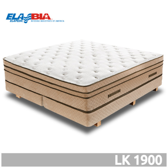 엘라비아 P7 존에프 케네디 분리형 유로탑 라이트카키 매트리스 1900 LK (40cm)